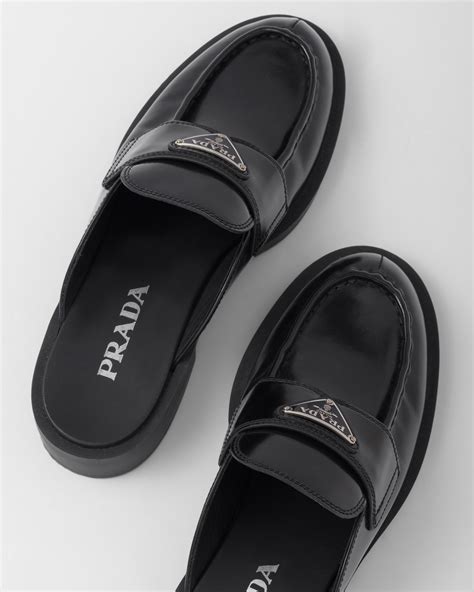 prada nylon mules|Prada slippers and mules.